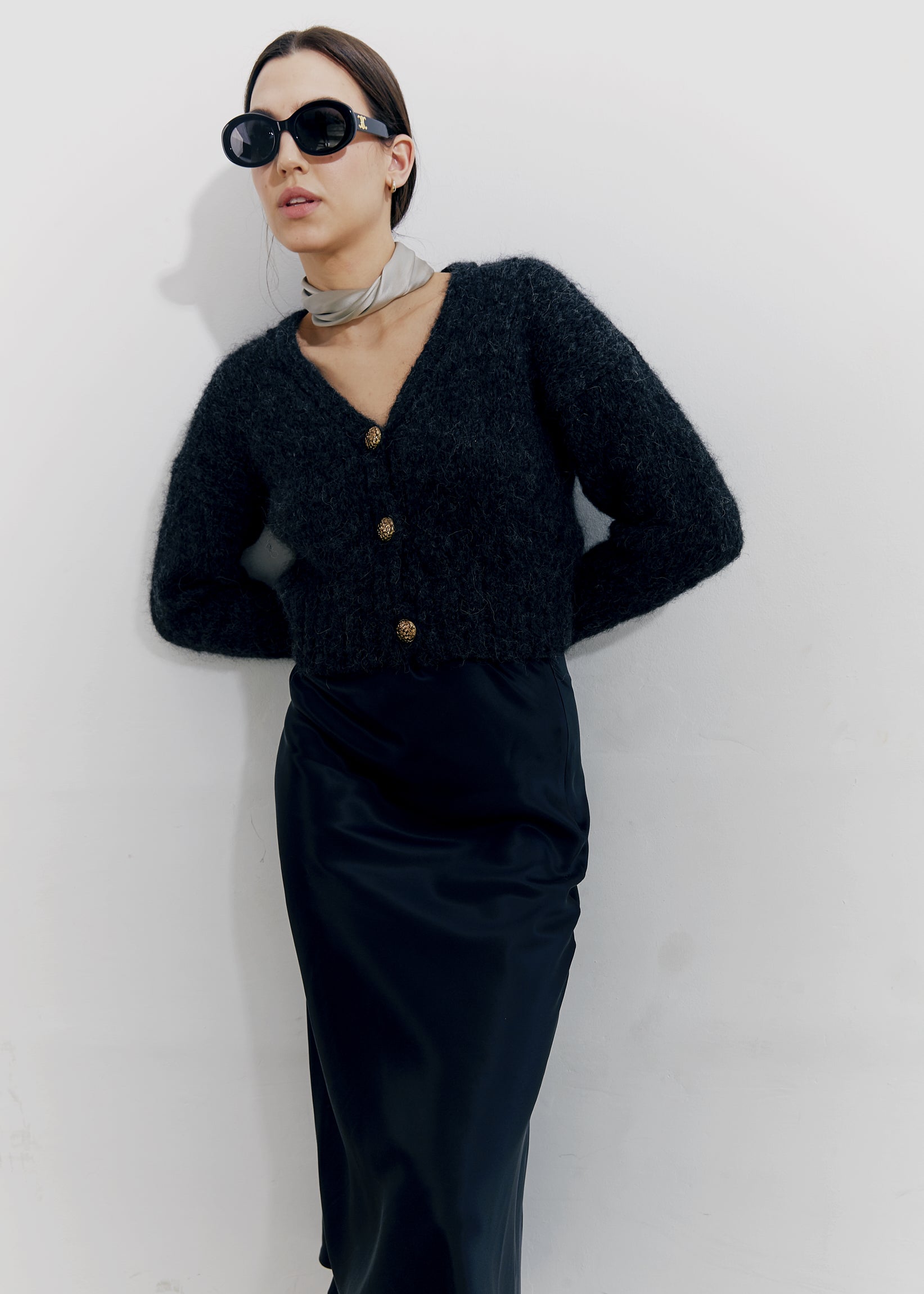 Kardigan Anna Grafit