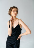 Camilla Slip Dress Midnight Blue