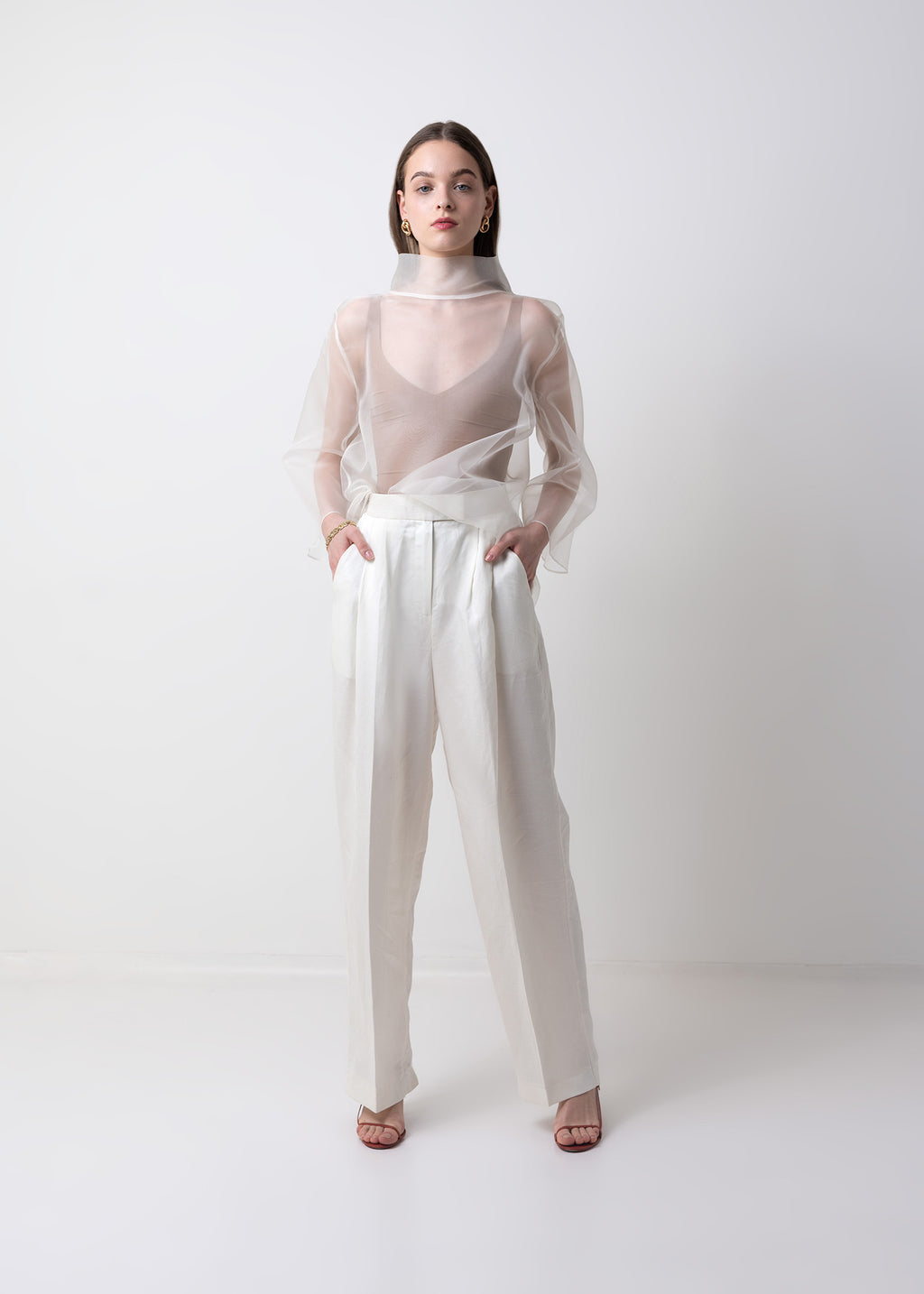 Spodnie Allison Off White