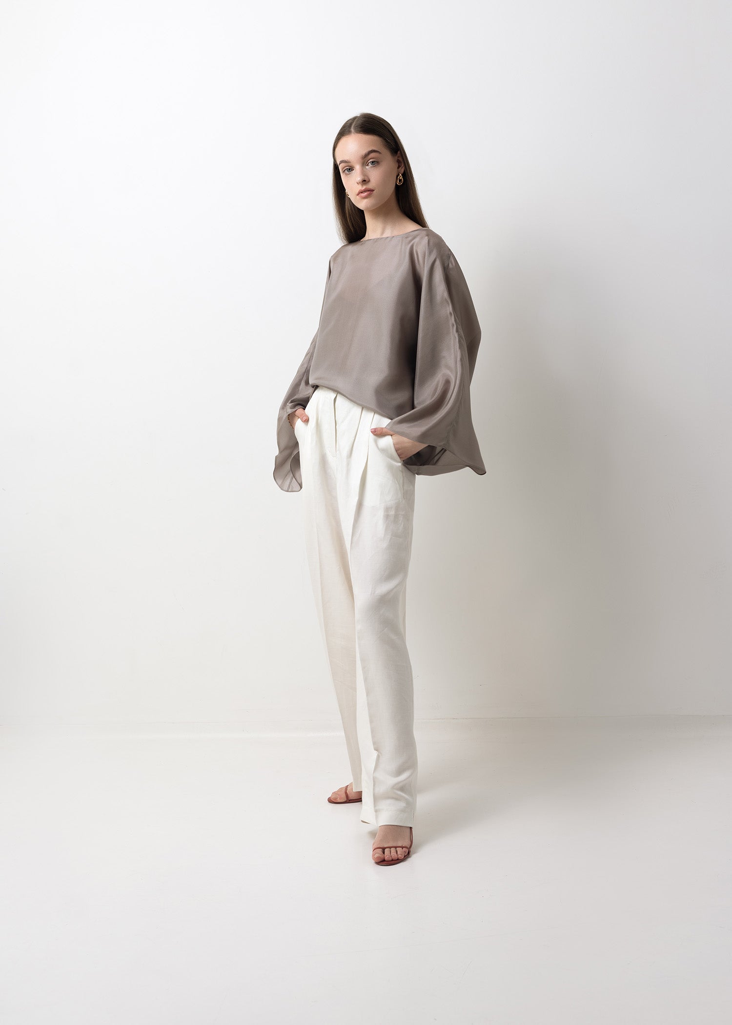 Spodnie Allison Off White