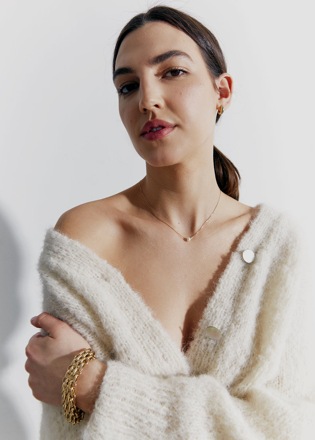 Kardigan Anna Off White