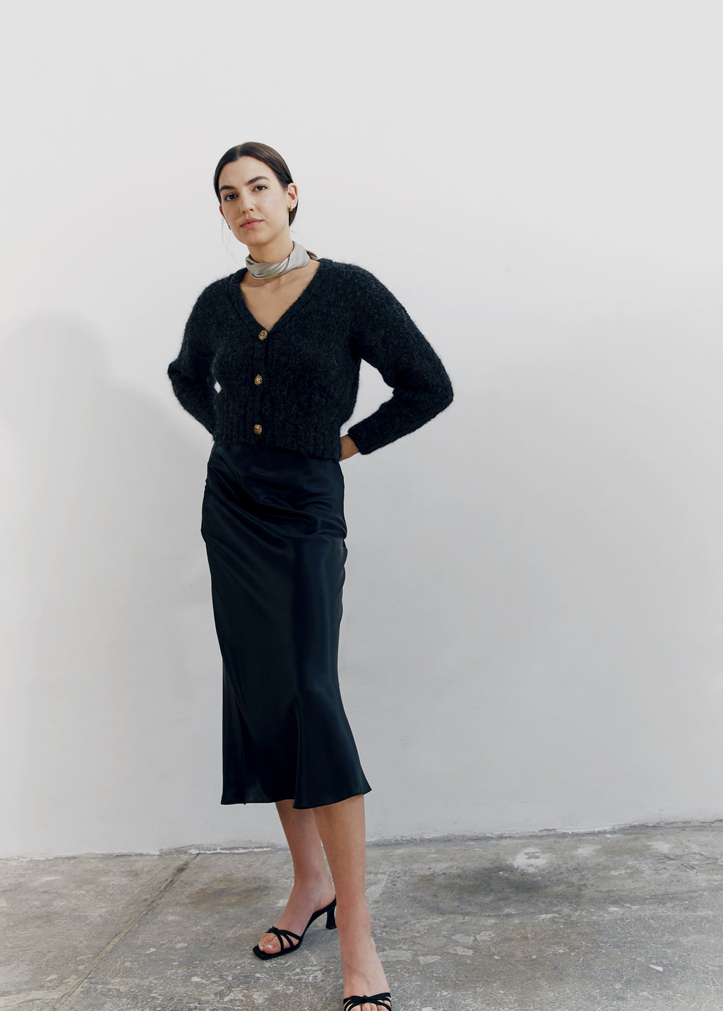 Kardigan Anna Grafit