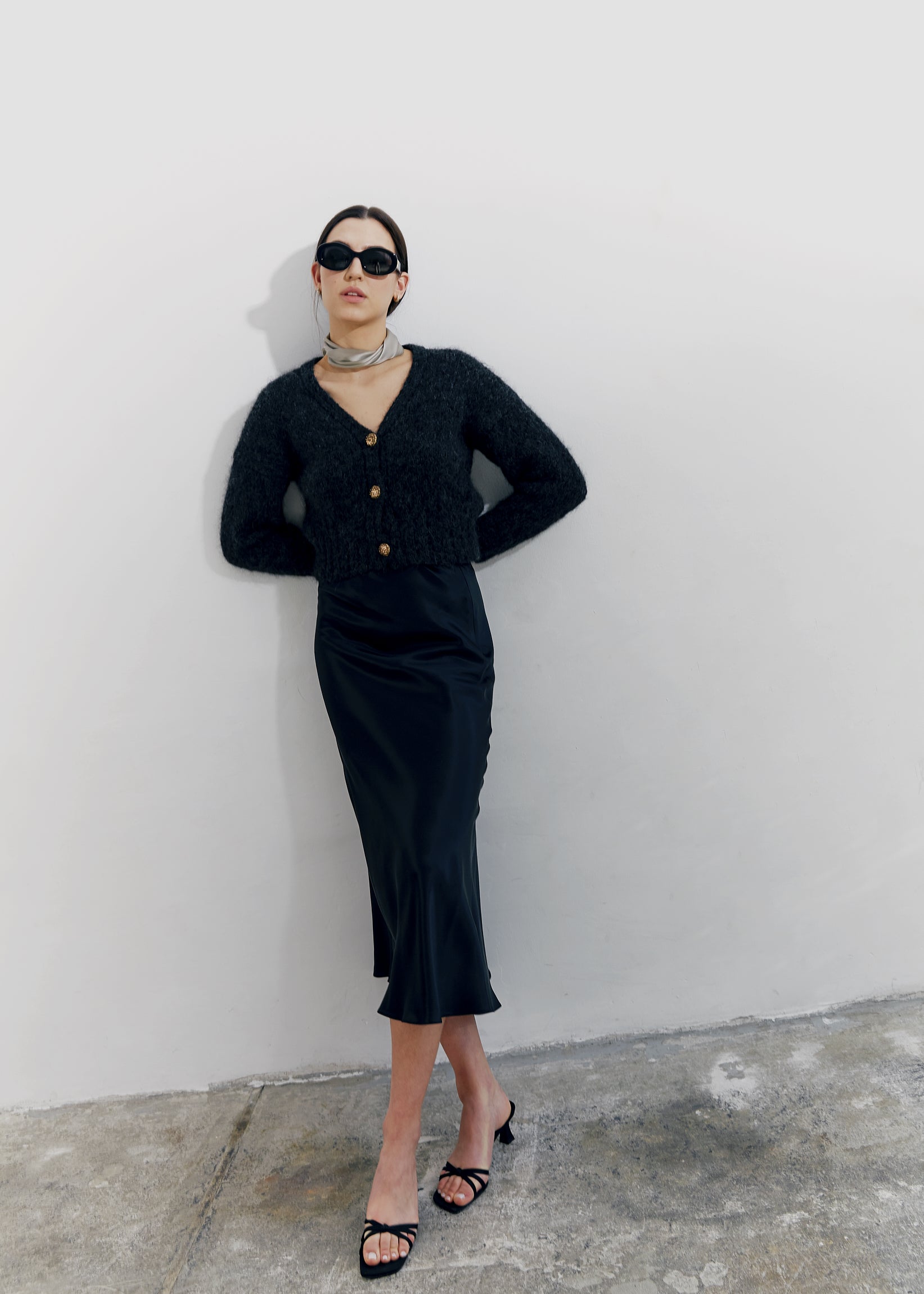 Kardigan Anna Grafit