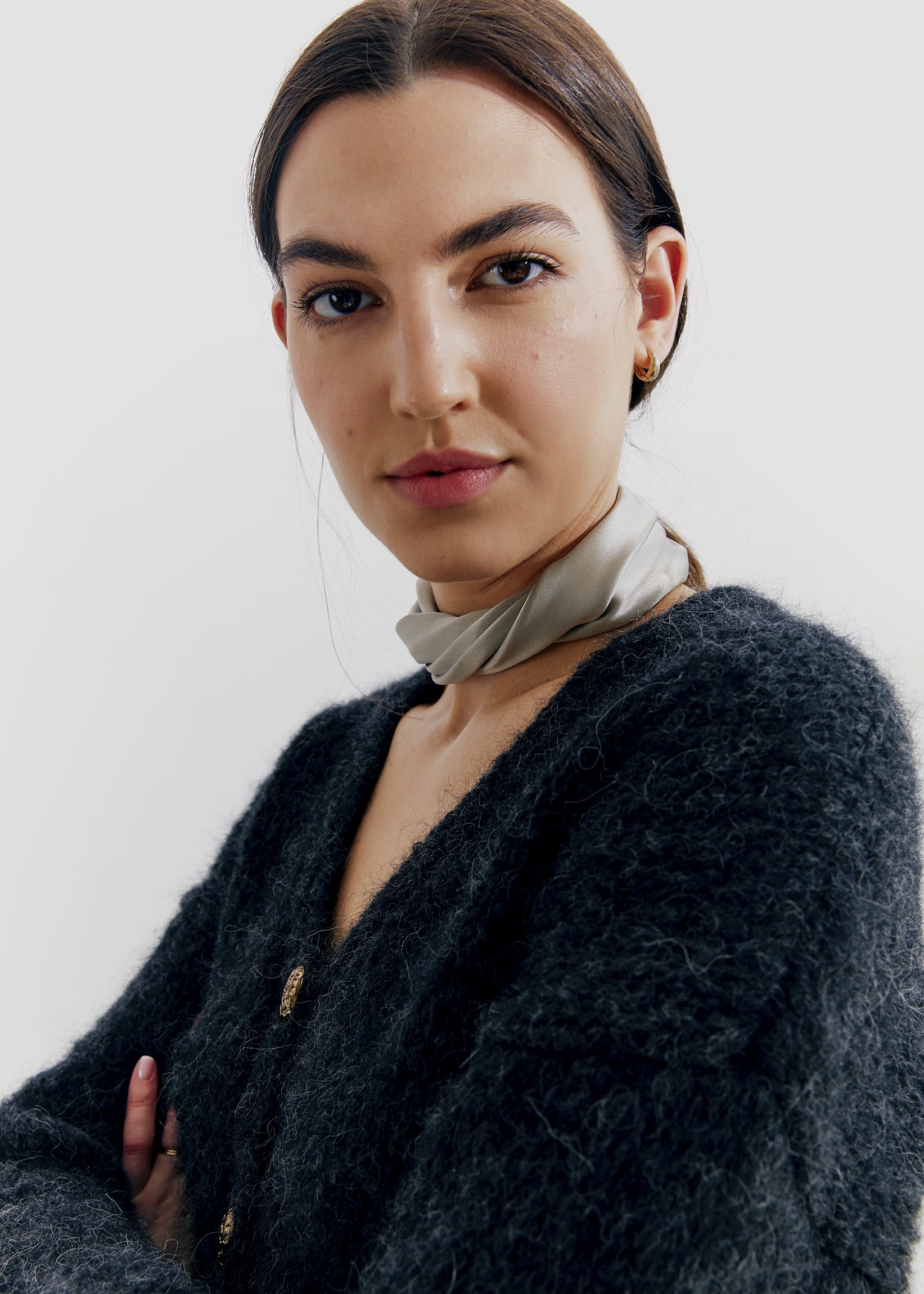 Kardigan Anna Grafit