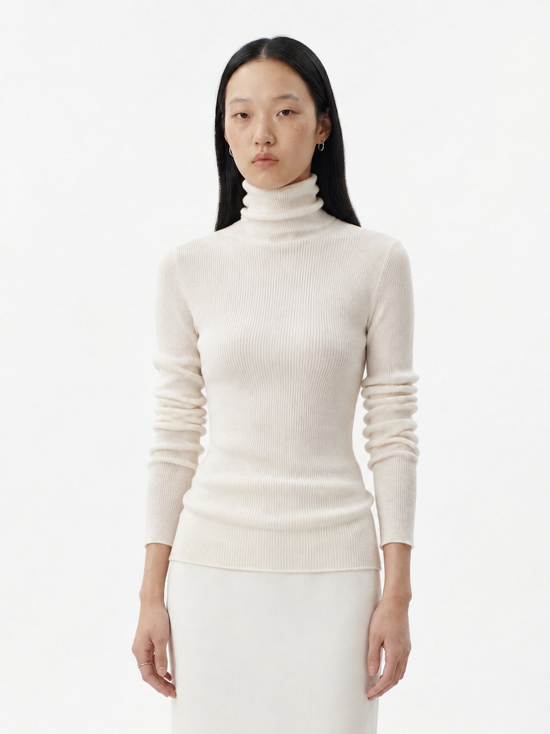 Wełniany Golf Off White